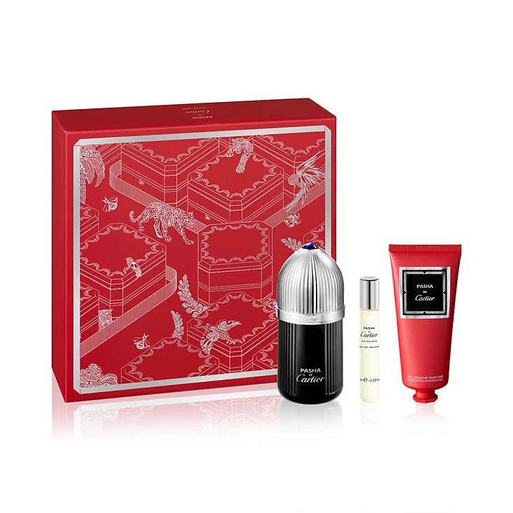 CARTIER - Pasha de Cartier Edition Noir 3 Piece Gift Set