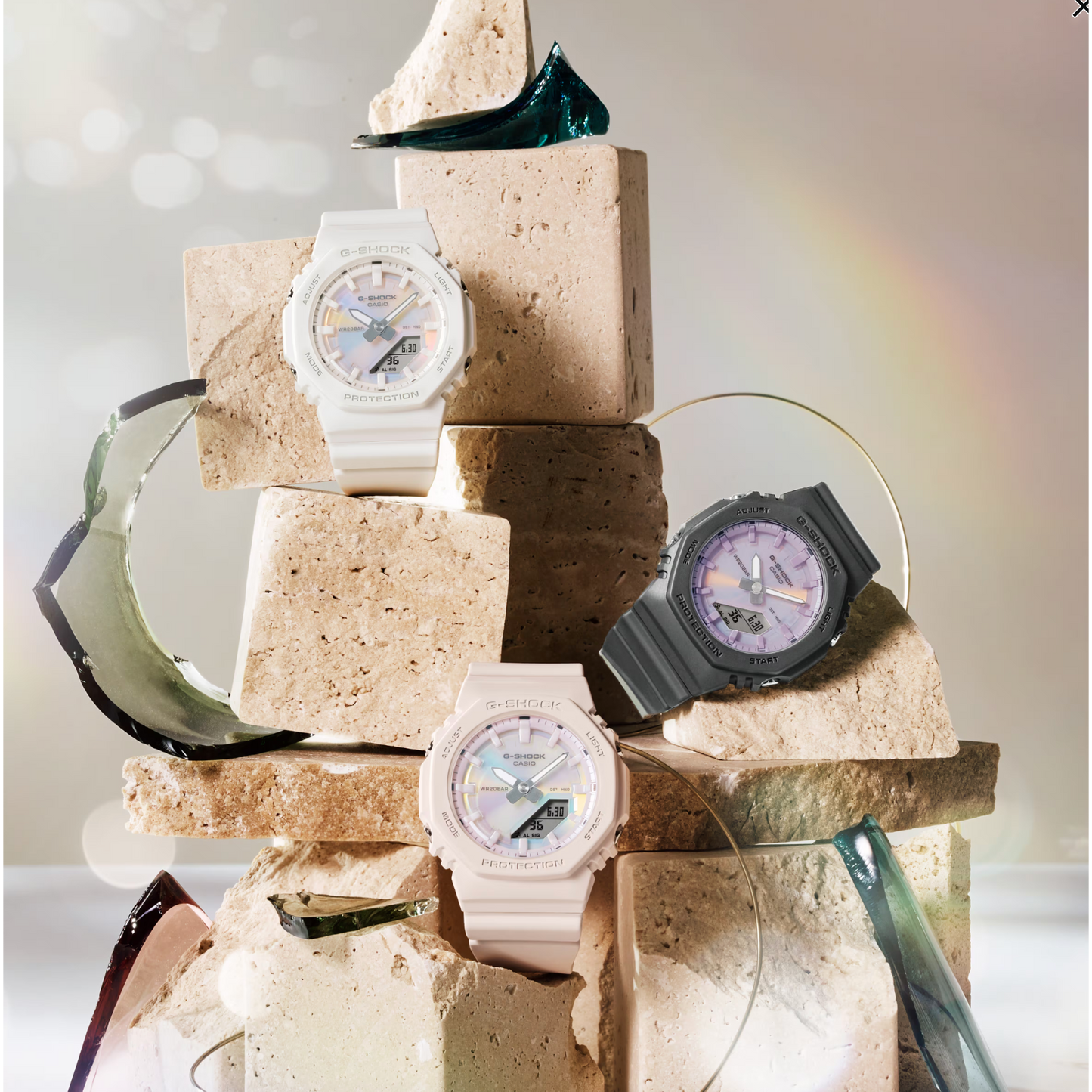 G-Shock - Ana-Digi 2100, White