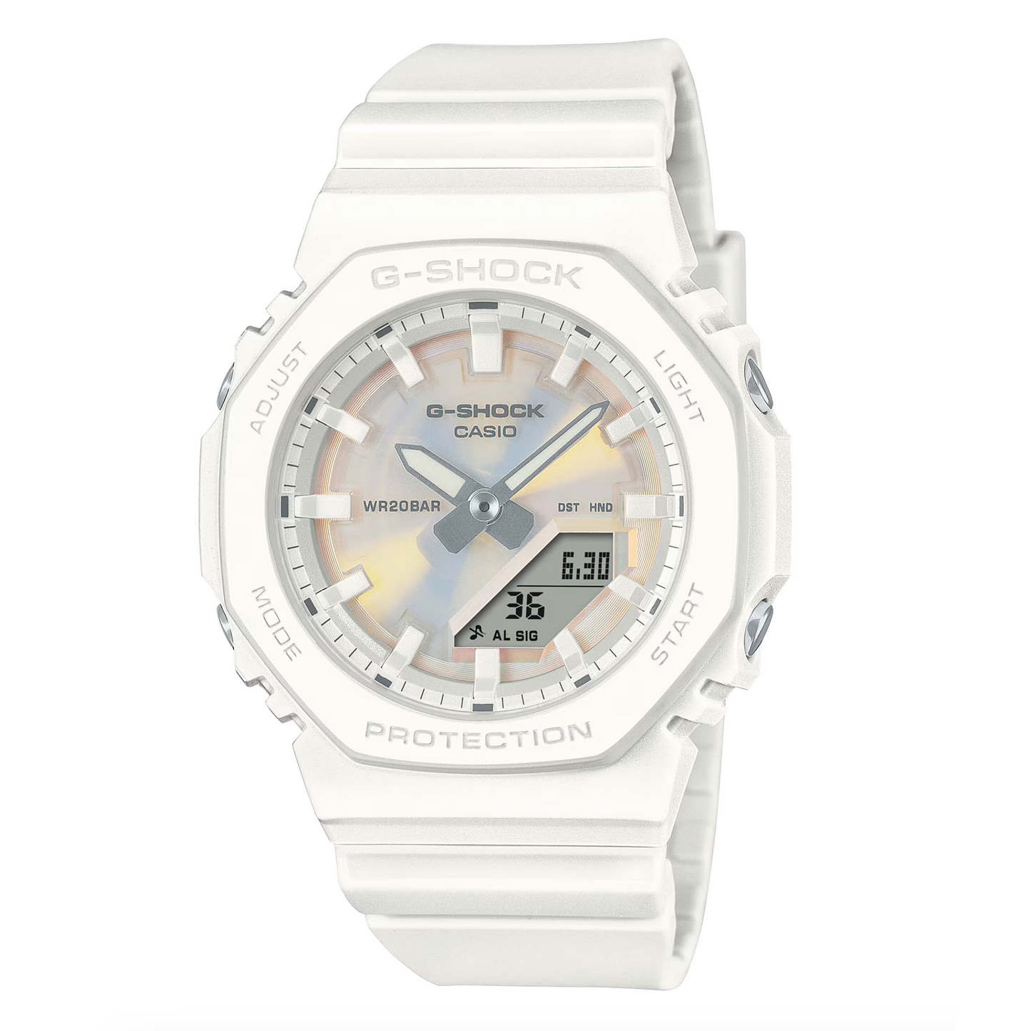 G-Shock - Ana-Digi 2100, White