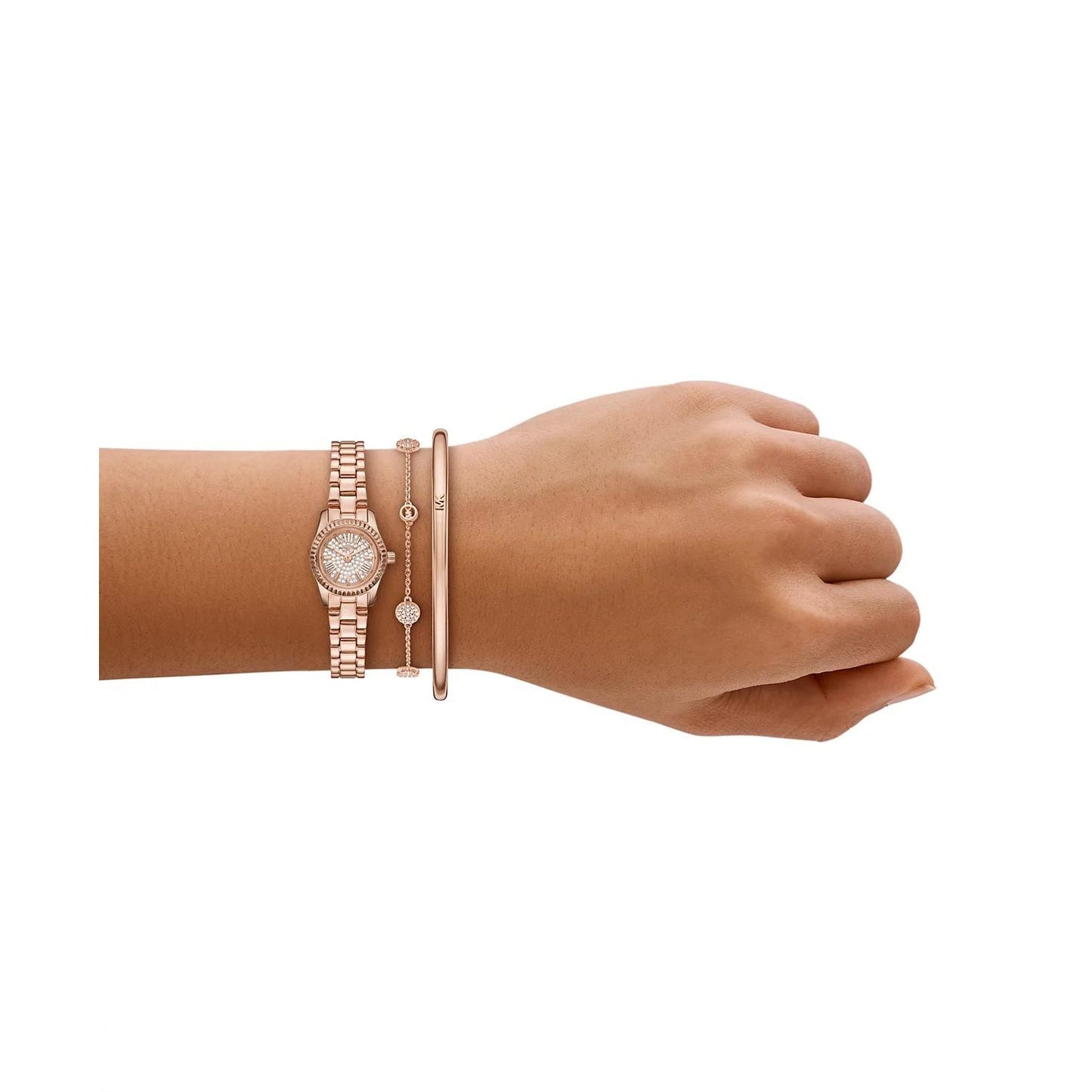 Michael Kors Lexington Watch & Bracelet Set