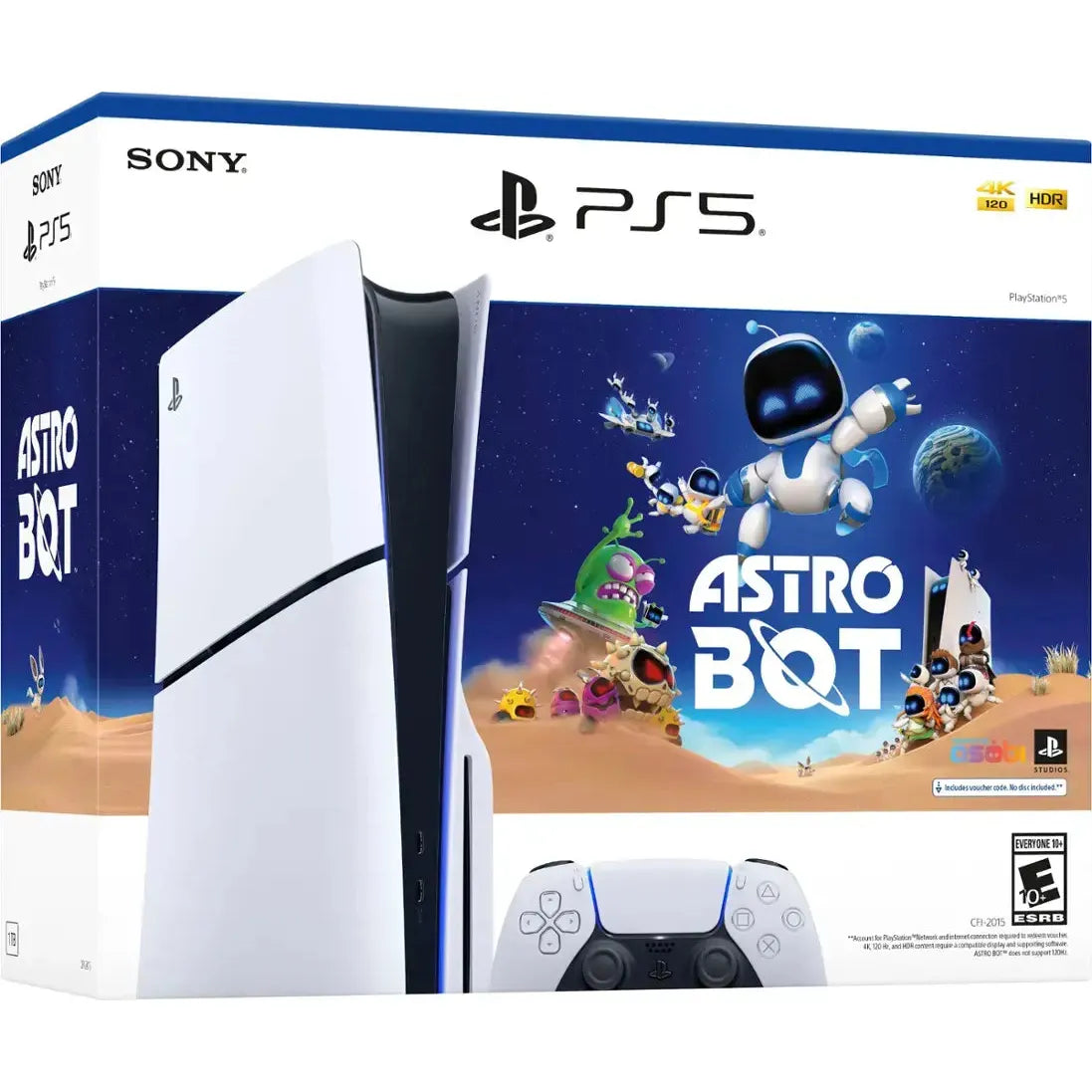 Sony PlayStation 5 Slim Console ASTRO BOT Bundle, White