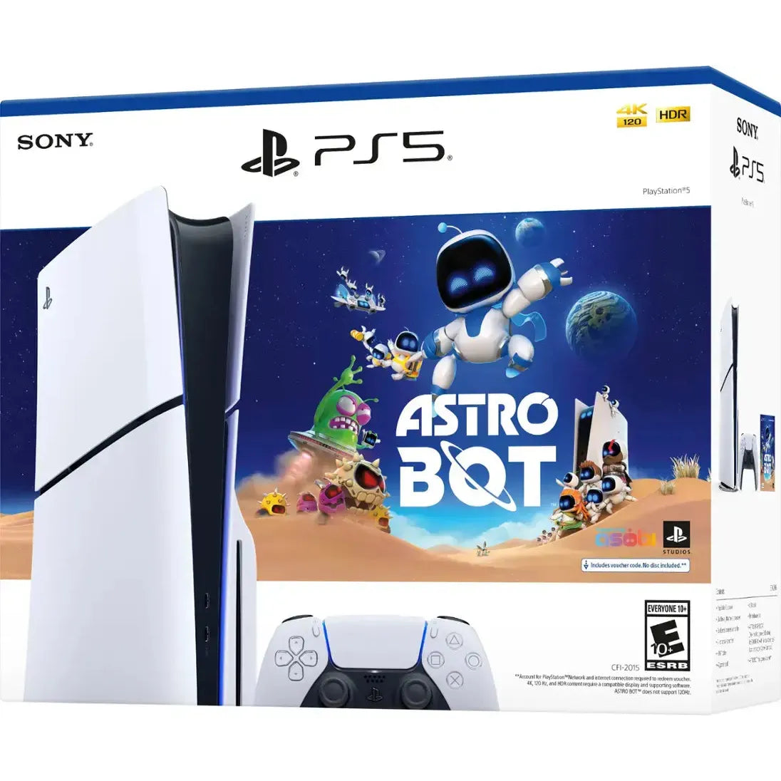 Sony PlayStation 5 Slim Console ASTRO BOT Bundle, White