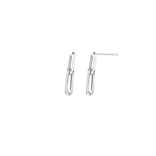 Paperclip Dangle Earring