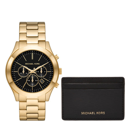 Michael Kors - Slim Runway Watch & Wallet Set